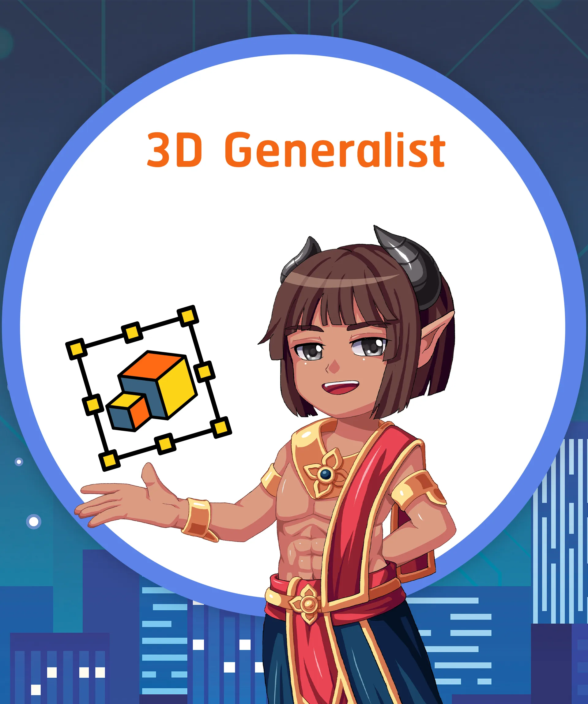 3D Generalist